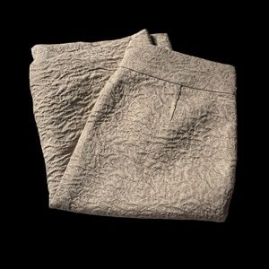 Banana Republic beige gold pencil skirt size 4